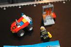lego city brandweer terreinwagen 60105, Ophalen of Verzenden, Zo goed als nieuw, Complete set, Lego