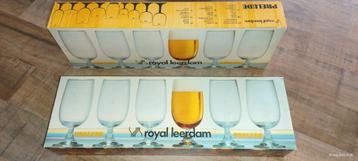 Gratis 12 bierglazen nieuw in doos