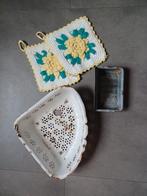 Emaille gootsteenbakje en zeepbakje, Ophalen of Verzenden