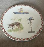 Sarreguemines Enfants Richard onderzetter. Diameter 23cm., Antiek en Kunst, Verzenden