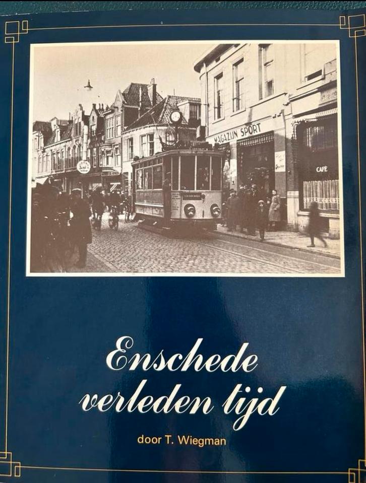 Enschede Verleden tijd  Auteur: Ties Wiegman, Boeken, Geschiedenis | Stad en Regio, Zo goed als nieuw, Ophalen of Verzenden