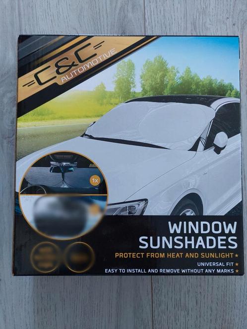 Autoraam zonnescherm voorruit opklapbaar 135 x 72 cm, Auto diversen, Auto-accessoires, Nieuw, Ophalen of Verzenden