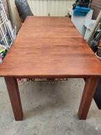 Oerstevige fijne eettafel 180-225-270 *98 cm, Huis en Inrichting, Tafels | Eettafels, Ophalen, Gebruikt, Eikenhout, 200 cm of meer