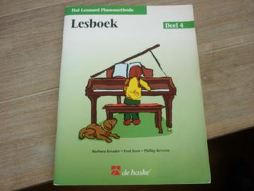 Hal Leonard Pianomethode - Lesboek - Deel 4 - mèt CD beschikbaar voor biedingen