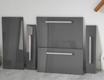 Ikea keuken frontjes / ladefront abstrakt grijs voor faktum 