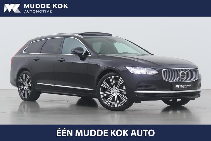 Volvo V90 T6 Plug-in hybrid Ultra Bright | Luchtvering | Bow, Auto's, Volvo, Bedrijf, Te koop, V90, 360° camera, 4x4, ABS, Achteruitrijcamera