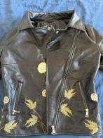 Rino&Pelle Leren Jas Maat 38, Ophalen of Verzenden, Gedragen, Maat 38/40 (M), Zwart