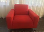 Design Gelderland fauteuil kleur rood, Ophalen, Gebruikt, 75 tot 100 cm, 75 tot 100 cm