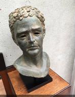 Metalen buste van een man, Ophalen of Verzenden