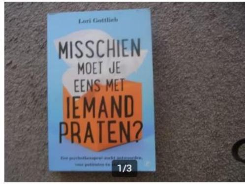 Misschien moet je eens met iemand praten? Gottlieb, Boeken, Psychologie, Zo goed als nieuw, Ophalen of Verzenden