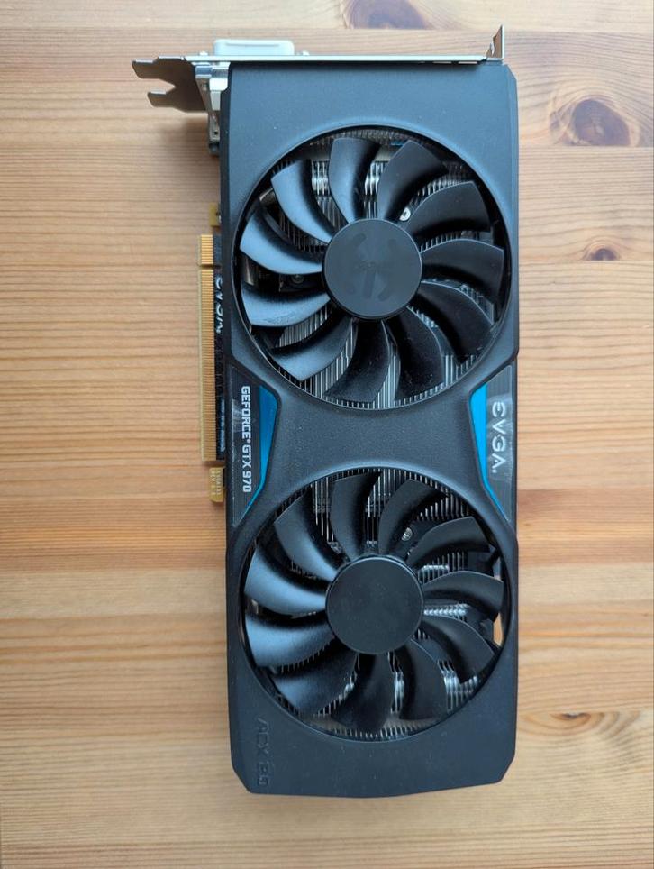 EVGA GTX 970 Superclocked ACX 2.0 - 4GB, Computers en Software, Videokaarten, Zo goed als nieuw, Nvidia, PCI-Express 3.0, GDDR5