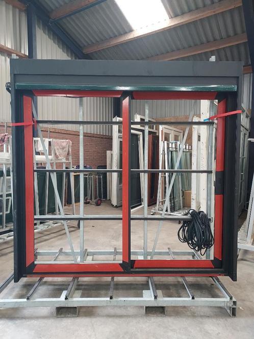 Nieuw Alu triple Elektrisch Screen  bezorge factuur mogelijk, Doe-het-zelf en Verbouw, Kozijnen en Schuifpuien, Zo goed als nieuw
