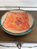 Raku Gestookte Keramische Schaal - Uniek Design, Antiek en Kunst, Ophalen