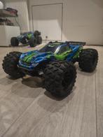 Traxxas rustler 4x4 vxl + battery pack, Hobby en Vrije tijd, Modelbouw | Radiografisch | Auto's, Gebruikt, Auto offroad, Schaal 1:10