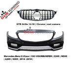 C63 VOORBUMPER | C205 W205 A205 S205 | 2014-2018| GTR Chrome, Ophalen of Verzenden