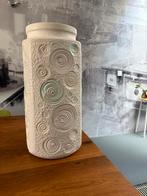 Scheurich West Jermany Jura vaas wit 49cm, Ophalen, Gebruikt, Wit, Aardewerk of Porselein