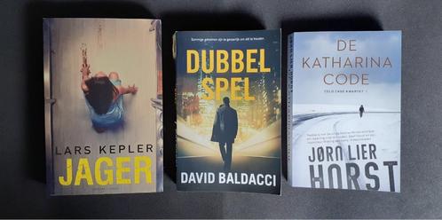 Thrillers - Baldacci, Lars Kepler, Samuel Bjørk, Boeken, Thrillers, Zo goed als nieuw, Nederland, Ophalen of Verzenden
