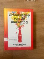 Bronis Verhage - Grondslagen van de marketing, Verzenden, Zo goed als nieuw, Economie en Marketing, Bronis Verhage; Marjolein Visser