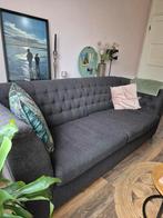 Mooie grijze bankstel te koop!, Huis en Inrichting, Banken | Bankstellen, Ophalen, Gebruikt, Vierpersoons of meer, Stof