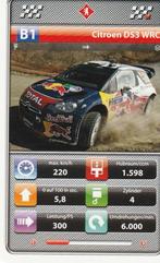 kwartetkaart Citroen DS3 WRC, Ophalen of Verzenden, Zo goed als nieuw, Auto's