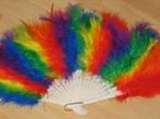 Te koop aangeboden: Diverse kleuren verenwaaiers, Ophalen of Verzenden, Nieuw, Carnaval, Accessoires