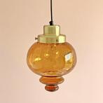 vintage Deens Design LAMP glas MidCentury Fog Morup Granhaga, Huis en Inrichting, Lampen | Hanglampen, Minder dan 50 cm, Gebruikt