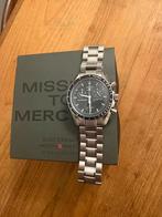 Omega Swatch Moonswatch Mercury staal/steel, Ophalen of Verzenden, Zo goed als nieuw, Kunststof, Swatch