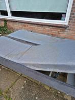 2 persoons bed maat 140 bij 200 grijs 16 jaar oud, Ophalen, Gebruikt, Tweepersoons, 140 cm