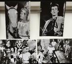 4 kaarten met Roger Moore als Ivanhoe, Ophalen of Verzenden, 1960 tot 1980, Ongelopen, Sterren en Beroemdheden