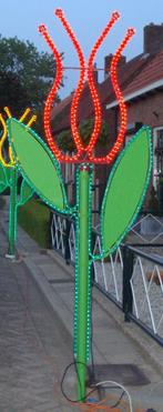 Feestverlichting TULPEN, Straatverlichting Straatfeest, Ophalen, Gebruikt, Overige