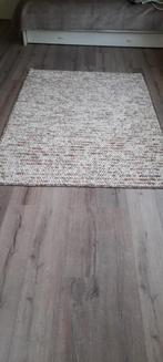 Vloerkleed wol 133x190 cm terra, Ophalen, Zo goed als nieuw, 150 tot 200 cm, Modern