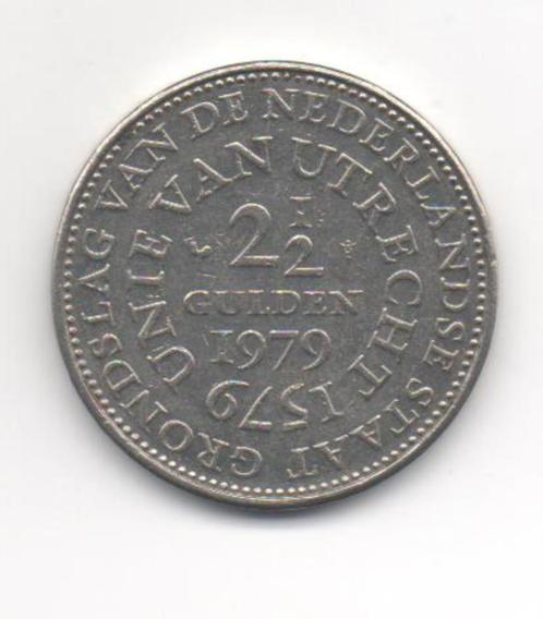 Rijksdaalder 1979 Uniedaalder, Postzegels en Munten, Munten | Nederland, Losse munt, 2½ gulden, Koningin Juliana, Ophalen of Verzenden