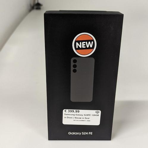 Samsung Galaxy S24FE 128GB in Doos | Nieuw in Seal, Telecommunicatie, Mobiele telefoons | Samsung, Zo goed als nieuw