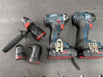 Bosch Professional GSR 18V-60 FlexiClick +  GDR 18V-200 beschikbaar voor biedingen