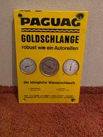 Vintage PAGUAG Goldschlange Weerstation orgineel emaile, Antiek en Kunst, Ophalen