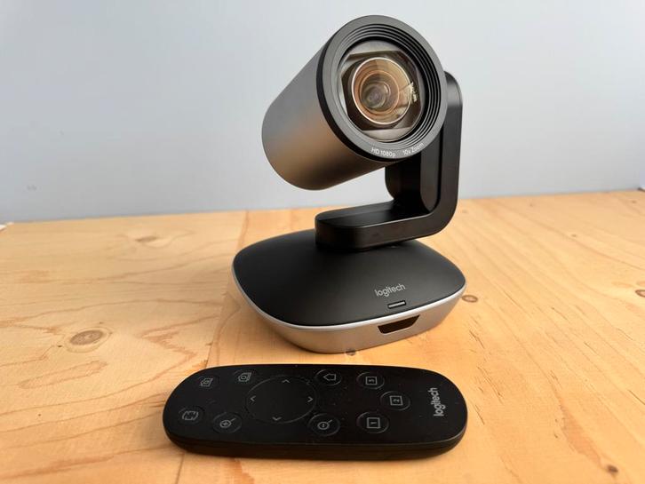 Logitech PTZ Pro 2 Camera, Computers en Software, Webcams, Zo goed als nieuw, Bedraad, ChromeOS, MacOS, Windows, Facetracking