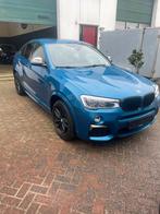BMW X4 3.0 Xdrive M40i AUT 2017 Blauw, Automaat, Achterwielaandrijving, Zwart, 2000 kg