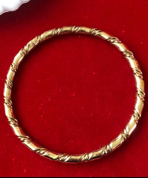 Monet Slaven Armband 18 karaat verguld Vintage Uniek item!, Sieraden, Tassen en Uiterlijk, Armbanden, Nieuw, Goud, Ophalen of Verzenden
