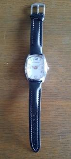 Chronotech herenhorloge, Overige merken, Leer, Staal, Polshorloge