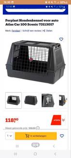 Bench/honden kennel voor in de auto, Dieren en Toebehoren, Ophalen of Verzenden, Zo goed als nieuw