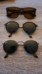 3 mooie Ray-Ban zonnebrillen met koker., Sieraden, Tassen en Uiterlijk, Gebruikt, Zonnebril, Overige kleuren, Ophalen of Verzenden