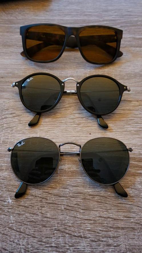 3 mooie Ray-Ban zonnebrillen met koker., Sieraden, Tassen en Uiterlijk, Zonnebrillen en Brillen | Dames, Gebruikt, Zonnebril, Ray-Ban