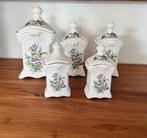 Delft voorraadpotjes 5x, Ophalen of Verzenden