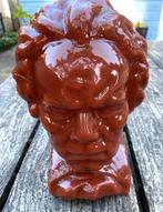 Leuk Glazen Hoofd Ludwig van Beethoven - vintage antiek, Ophalen of Verzenden