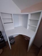 Hoekbureau Micke (Ikea) te koop, Huis en Inrichting, Bureaus, Ophalen, Zo goed als nieuw, Bureau