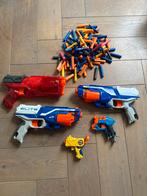 Nerf Set: Diverse Blasters + Pijltjes, Ophalen of Verzenden, Gebruikt, Jongen of Meisje
