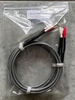 Black Cable Rhein speakerkabel 225cm set silver banana (ex-d, Ophalen of Verzenden, Zo goed als nieuw, 2 tot 5 meter, Luidsprekerkabel