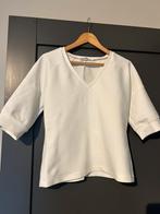 Fijne scuba stof top van Vanilia in gebroken wit te koop, Kleding | Dames, Tops, Verzenden, Vanilia, Wit, Maat 42/44 (L)