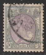 Nederland 1899 75D Wilhelmina 50c, Gest, Postzegels en Munten, Postzegels | Nederland, Ophalen of Verzenden, T/m 1940, Gestempeld