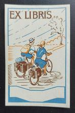 scouting: EX LIBRIS padvindsters op de fiets, Verzamelen, Scouting, Ophalen of Verzenden, Nieuw, Overige typen